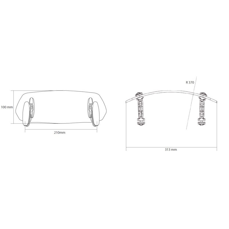 Visera Multiregulable Clip-On